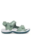 Buty dla chłopców - Reima Sandały Ratas 5400087A Zielony - miniaturka - grafika 1