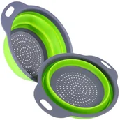 Sitka - Durszlak Składany Silikonowy Cedzak Ociekacz 93 - miniaturka - grafika 1