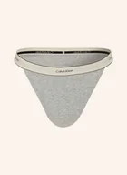 Majtki damskie - Calvin Klein Stringi Heritage grau - miniaturka - grafika 1