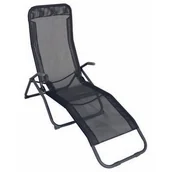 Leżaki ogrodowe - Leżak leniwiec grafit - miniaturka - grafika 1
