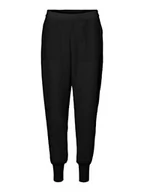 Spodnie damskie - VERO MODA Vmlovely Jolly Pants damskie spodnie materiałowe, czarny, S - miniaturka - grafika 1
