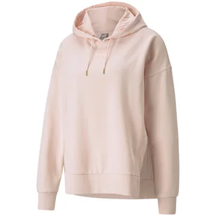 Bluza damska Puma HER Hoodie TR jasnoróżowa - Odzież sportowa dziecięca - miniaturka - grafika 1