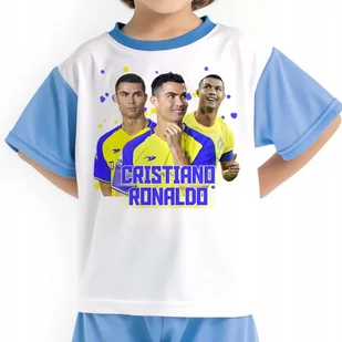 Piżama Dziecięca CHRISTIANO RONALDO T-Shirt+ Spodnie Piłkarze Wzory 110 cm - Piłka nożna Piżama Dziecięca CHRISTIANO RONALDO T-Shirt+ Spodnie Piłkarze Wzory 110 cm - Piłka nożna - miniaturka - grafika 1