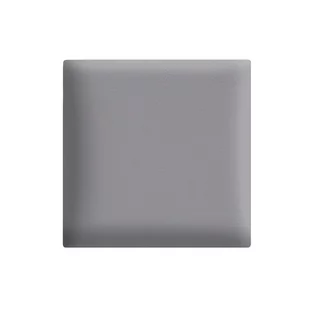 Panel ścienny 30 x 30 cm tapicerowany 3D Wezgłowie w kolorze srebrnym - Meble modułowe i akcesoria - miniaturka - grafika 1