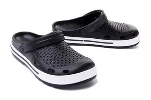 COQUI 6403-100-2232 black/white, klapki męskie - Coqui - Klapki i japonki męskie - miniaturka - grafika 1