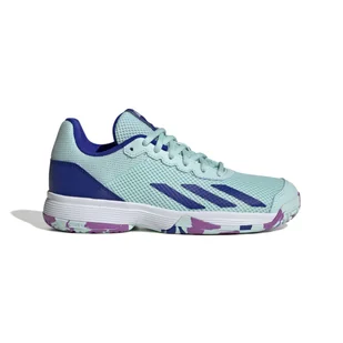 Dziecięce Sneakersy ADIDAS COURTFLASH K IF9105 – Turkusowy - Sneakersy damskie - miniaturka - grafika 1