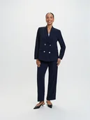 Legginsy - Granatowe cygaretki - miniaturka - grafika 1