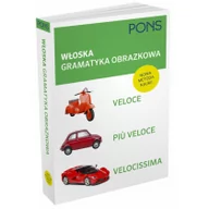 Książki do nauki języka włoskiego - Włoska gramatyka obrazkowa. Poziom A1-B2 - miniaturka - grafika 1