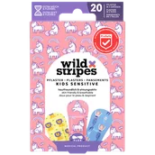 Inne akcesoria do pielęgnacji dzieci - Wild Stripes Kids Sensitive, plastry dla dzieci, Fantasy, 20 sztuk - miniaturka - grafika 1