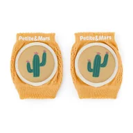 Odzież robocza - Nakolanniki do raczkowania elastyczne Follow żółte PETITE&MARS - miniaturka - grafika 1