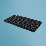 Klawiatury - R-Go Tools Compact Break R-Go klawiatura, QWERTY (UK), bluetooth, czarna - miniaturka - grafika 1