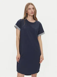 JDY Sukienka codzienna Ivy 15174793 Granatowy Regular Fit - Sukienki - miniaturka - grafika 1