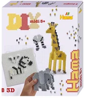 Prace ręczne dla dzieci - Hama, Zestaw Koralików Safari 3d, Midi, 2500 Szt. - miniaturka - grafika 1