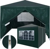 Pawilony ogrodowe - Heckermann Pawilon ogrodowy Heckermann 3x3m Namiot handlowy Model ES.1-W - miniaturka - grafika 1