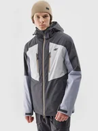 Kurtki narciarskie - Kurtka narciarska męska 4F M345 dark/grey XL - miniaturka - grafika 1