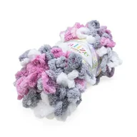 Pasmanteria - Włóczka Alize Puffy Color Nr 6070 - miniaturka - grafika 1