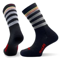 Skarpetki i podkolanówki sportowe - Skarpety z merino TEKO ecoLIFE PRISM Medium Full Cushion 3.0 Charcoal - miniaturka - grafika 1