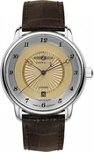 Zegarki męskie - Zegarek męski ZEPPELIN 8556-5 brązowy klasyczny - miniaturka - grafika 1