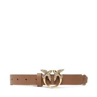 Pasek Damski PINKO - Love Duble Belt H2 20221 PLT01 1H2114.Y7SP Cuoio L58Q Pasek Damski PINKO - Love Duble Belt H2 20221 PLT01 1H2114.Y7SP Cuoio L58Q - Paski - miniaturka - grafika 1