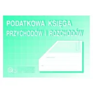 Druki akcydensowe - Michalczyk&Prokop DRK198K Druk Podatkowa księga przychodów i rozchodów (komputerowa) A4 K-5 - miniaturka - grafika 1