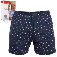 Majtki męskie - Cornette Bokserki Luźne Męskie Comfort Bawełniane 002/313 Rozmiar M - miniaturka - grafika 1