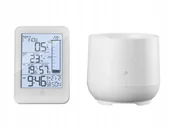 Stacje pogodowe - Auriol Stacja meteorologiczna pogodowa sterowana radiowo pomiar deszczu - miniaturka - grafika 1