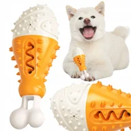 Zabawki dla psów - PETSTORY GRYZAK dla PSA lub KOTA na PRZYSMAKI TWAŁA zabawka MOCNA UDKO - miniaturka - grafika 1