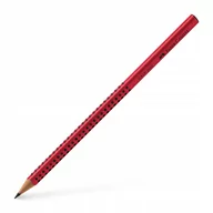 Ołówki - Faber Castell Ołówek grafitowy, Grip 2001, 2B, czerwony, - miniaturka - grafika 1