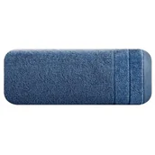 Ręczniki - Lumarko Lumarko Ręcznik DAMLA 70x140cm granatowy /EF3978 Mondex - miniaturka - grafika 1