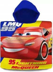 AUTA CARS PONCHO RĘCZNIK 100% BAWEŁNA Cars Disney - Okrycia kąpielowe dla dzieci - miniaturka - grafika 1