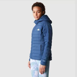 Kurtki damskie - Kurtka damska The North Face Belleview Stretch Down Hoodie shady blue - XS - grafika 1