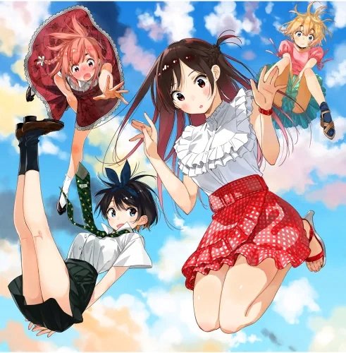 Plakat Anime Kanojo, Okarishimasu KO_031 A1+ Custom Manga
