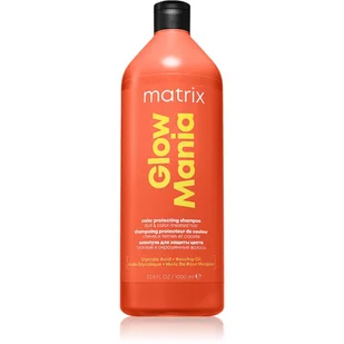 Matrix Glow Mania, Szampon Nabłyszczający Do Włosów Koloryzowanych, 1000ml - Szampony do włosów - miniaturka - grafika 1