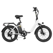 Rowery elektryczne - DYU C9 Folding Electric Bike 250W Motor 48V 15 6Ah Battery 20*3 0 inch Tires 25km/h Max Speed 150km Range Oil Brake Fron - miniaturka - grafika 1