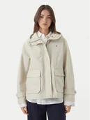 Kurtki damskie - Tommy Hilfiger Kurtka przejściowa Utility WW0WW48612 Beżowy jasny Relaxed Fit - miniaturka - grafika 1