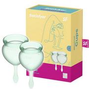 Satisfyer Feel Confident Menstrual Cup, Transparent