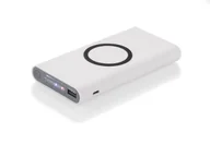 Powerbanki - Power bank DOUBLE 8000 mAh biały - miniaturka - grafika 1