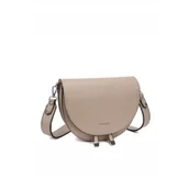 Torebki damskie - Praktyczna Listonoszka Torebka Damska Beżowa LUIGISANTO 23117 Beige/Taupe - miniaturka - grafika 1