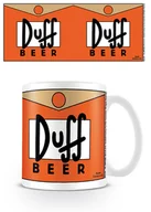 Kubki - Pyramid International (mg23581 The Simpsons Duff Beer) ceramiczny kubek, wielokolorowa, 8,5 x 12 x 10,5 cm MG23581 - miniaturka - grafika 1