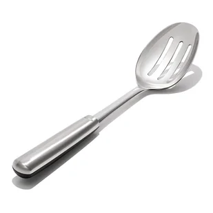 Łyżka cedzakowa stalowa, STEEL - Przybory do gotowania - miniaturka - grafika 1