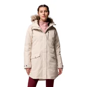 Kurtki damskie - Kurtka ocieplana damska Columbia Suttle Mountain Long Insulated Jacket dark stone - S - miniaturka - grafika 1