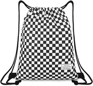 Plecaki szkolne i tornistry - Worek - plecak szkolny miejski szachownica lekki - miniaturka - grafika 1