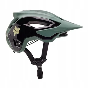 Kask rowerowy Fox Speedframe Pro Blocked Hunter Green zielony - Kaski rowerowe - miniaturka - grafika 1