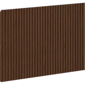 Fronty meblowe - Mexen Rivel front ryflowany do korpusu szafki łazienkowej 45 x 43,5 cm, orzech - 91A20-0450-470-1-86 - miniaturka - grafika 1