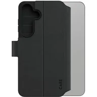Etui i futerały do telefonów - Etui PANZERGLASS Care Feature Wallet Kickstand do Samsung Galaxy S25 Czarny - miniaturka - grafika 1