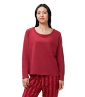 Bielizna nocna - Góra od piżamy Mix & Match LSL Top Chest Pocket 02-38 - miniaturka - grafika 1