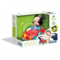 Clementoni Baby Mickey. Samochodzik do ciągnięcia CLE17208 - Zabawki interaktywne dla dzieci - miniaturka - grafika 3