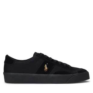 Sneakersy Polo Ralph Lauren 816913476003 Czarny - Sneakersy męskie - miniaturka - grafika 1