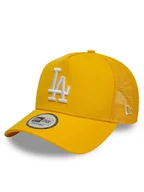 Czapki męskie - New Era Czapka z daszkiem La Dodgers League Essential 9Forty 60595189 Żółty - miniaturka - grafika 1