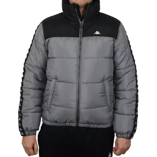 Kurtki męskie - Kappa Jaro Jacket 310017-18-4016, męska kurtka szara - grafika 1